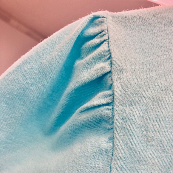 Light blue cotton tee size S - Picture 2 of 4